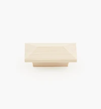 Squared Wood Pyramid Pull