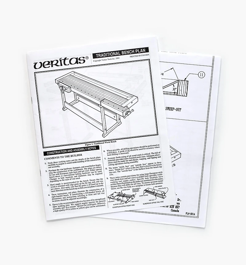 Traditional Bench Plan