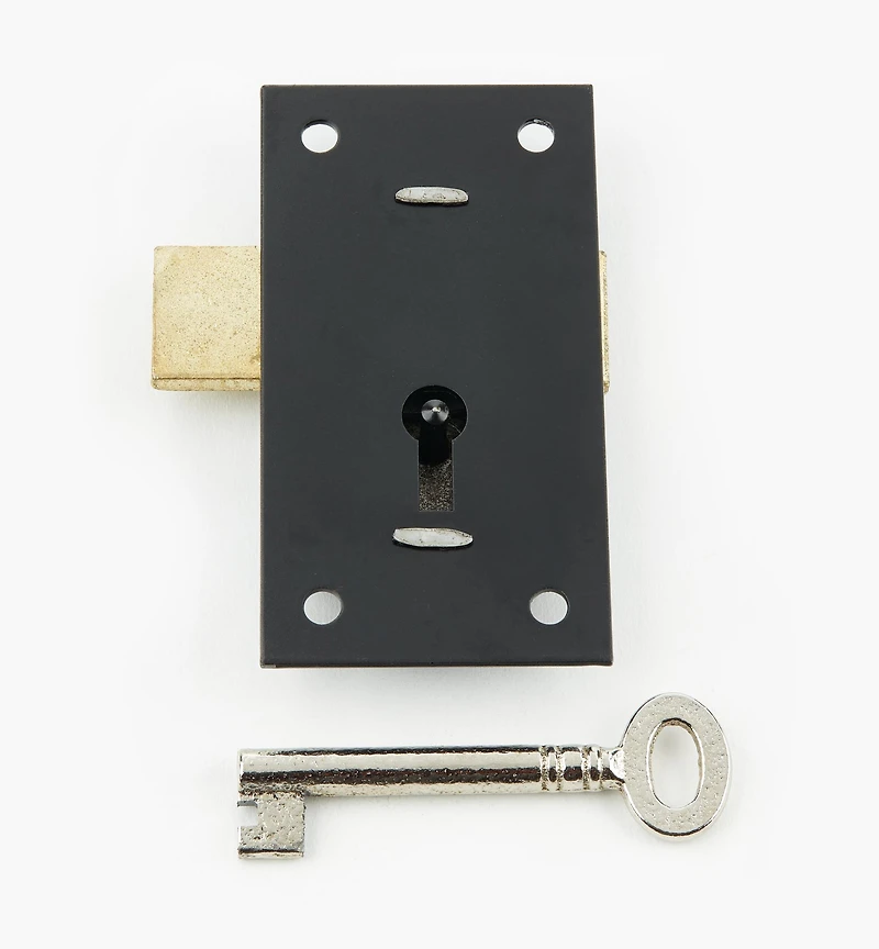 Japanned Steel Cupboard Locks