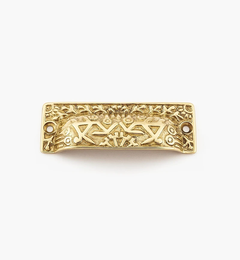 Cast Victorian Square Pull