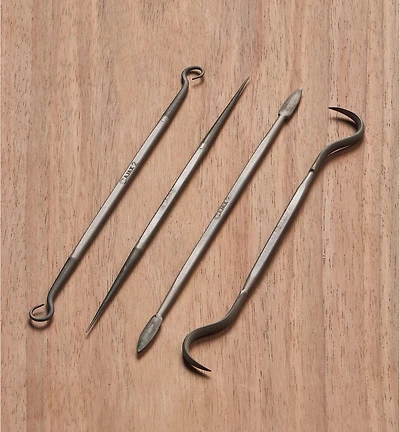 Set of 4 Detail Rifflers