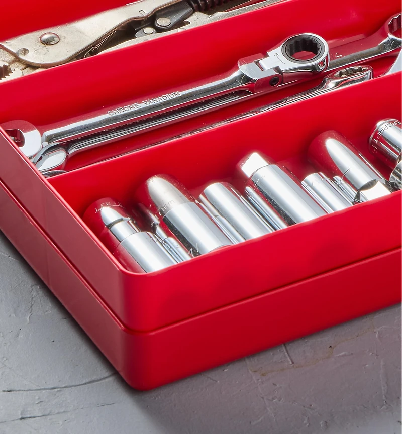 Three-Compartment Tray