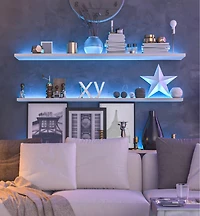 8' Color-Controlled RGB+W LED Tape Light Set
