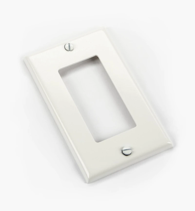 White Standard Wall Plate