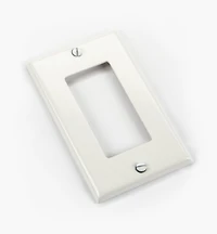 White Standard Wall Plate