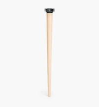 Pied droit en bois pour table