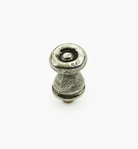 Bright Pewter Round Knobs