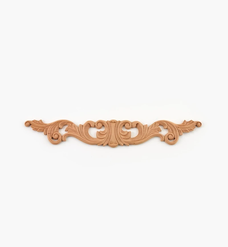 20 1/2" Hand-Carved Horizontal Appliqué
