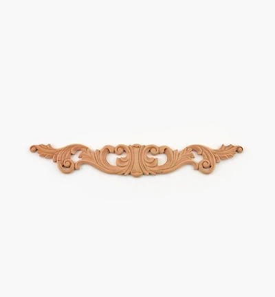 20 1/2" Hand-Carved Horizontal Appliqué