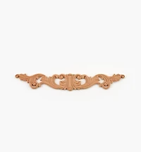 20 1/2" Hand-Carved Horizontal Appliqué