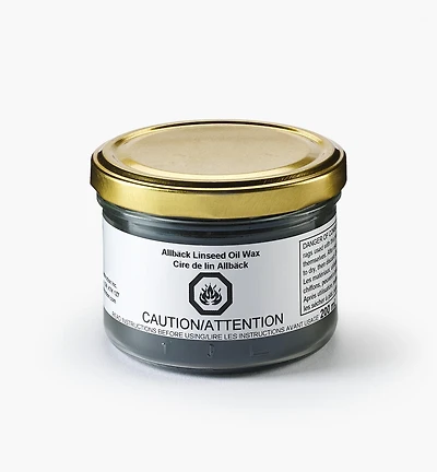 Allbäck Black Linseed Oil Wax