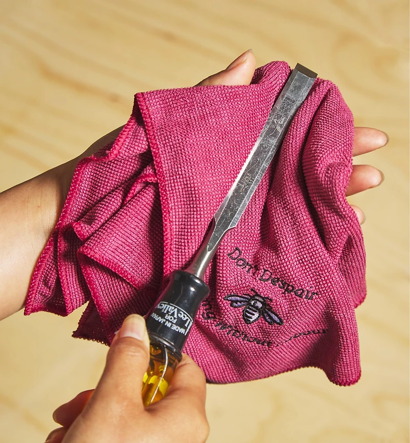 Chiffon en microfibre pour l'atelier Crucible