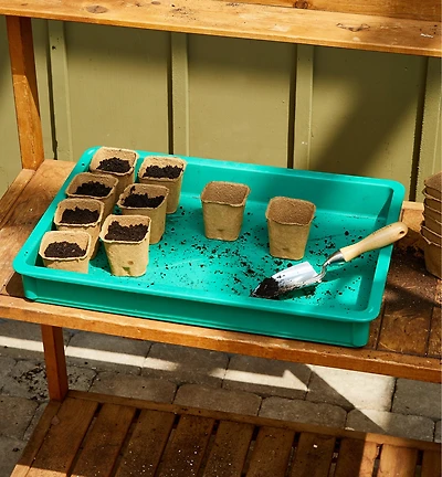 Plateau grand format pour plantes
