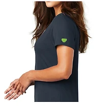 T-shirt à encolure en V pour femme Festool