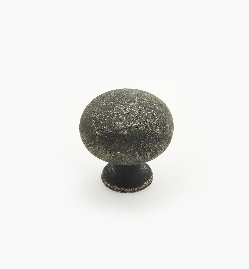Small Cast Steel Classic Knobs