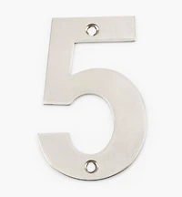 Chiffres de maison en acier inoxydable