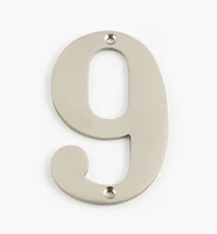 Standard Cast Brass House Numbers