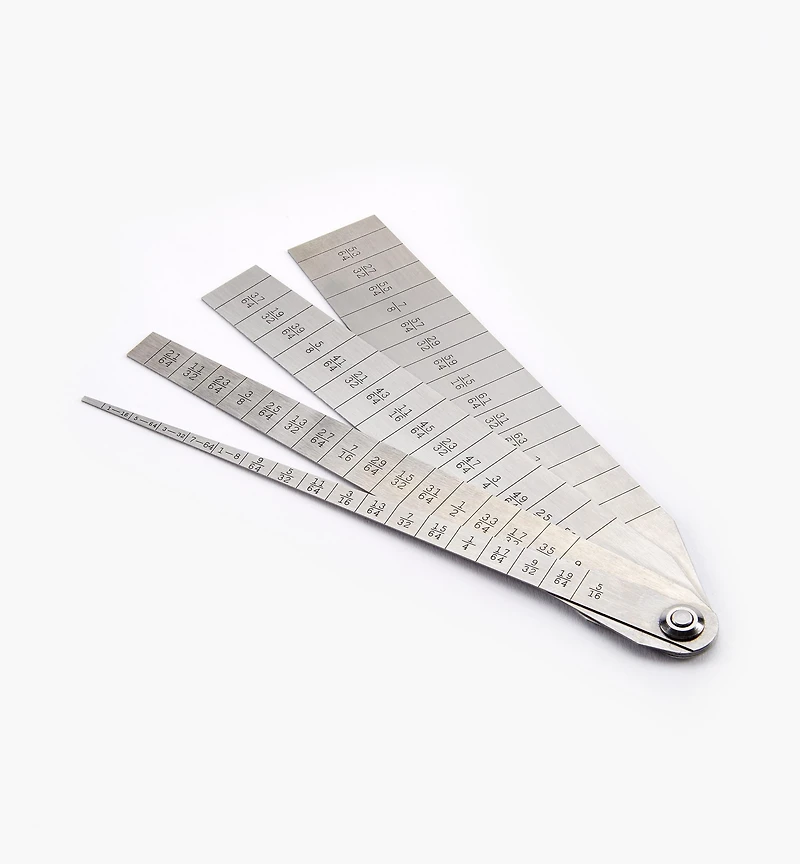 Starrett Fractional Taper Gauge Set