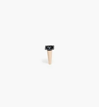 Pied droit en bois pour table