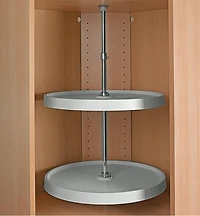 Upper Cabinet Revolving Shelf Set