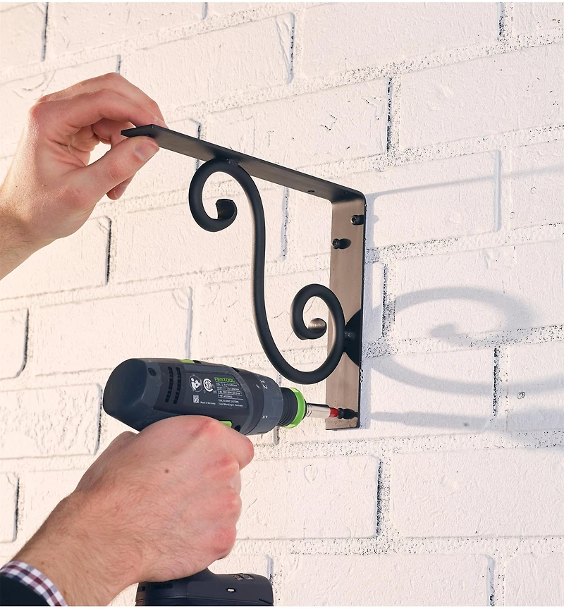 Forged Scroll Brackets