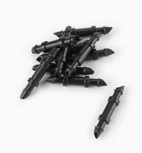 1/4" Straight Connectors for Irrigation Systems