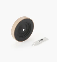 Disques de démorfilage en cuir pour affûteuse Tormek