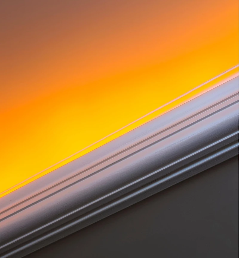 32' Color-Controlled RGB+W LED Tape Light Set, 60+60 LEDs/m