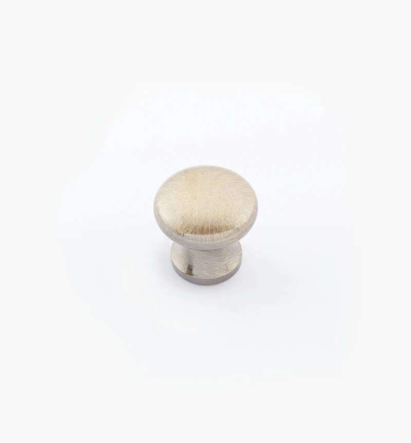 Round Brass Plain Knobs