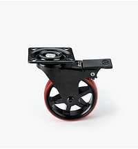 Spoked Aluminum Casters