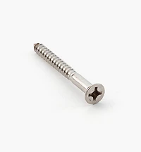 316 Stainless-Steel #10 Flat-Head Screws