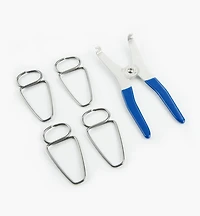Spring Clamps & Pliers Set