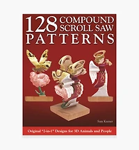 128 Compound Scroll Saw Patterns