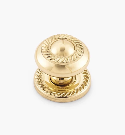 Bouton sur rosace de style géorgien