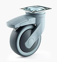 Levina 100mm Steel-Plate Caster