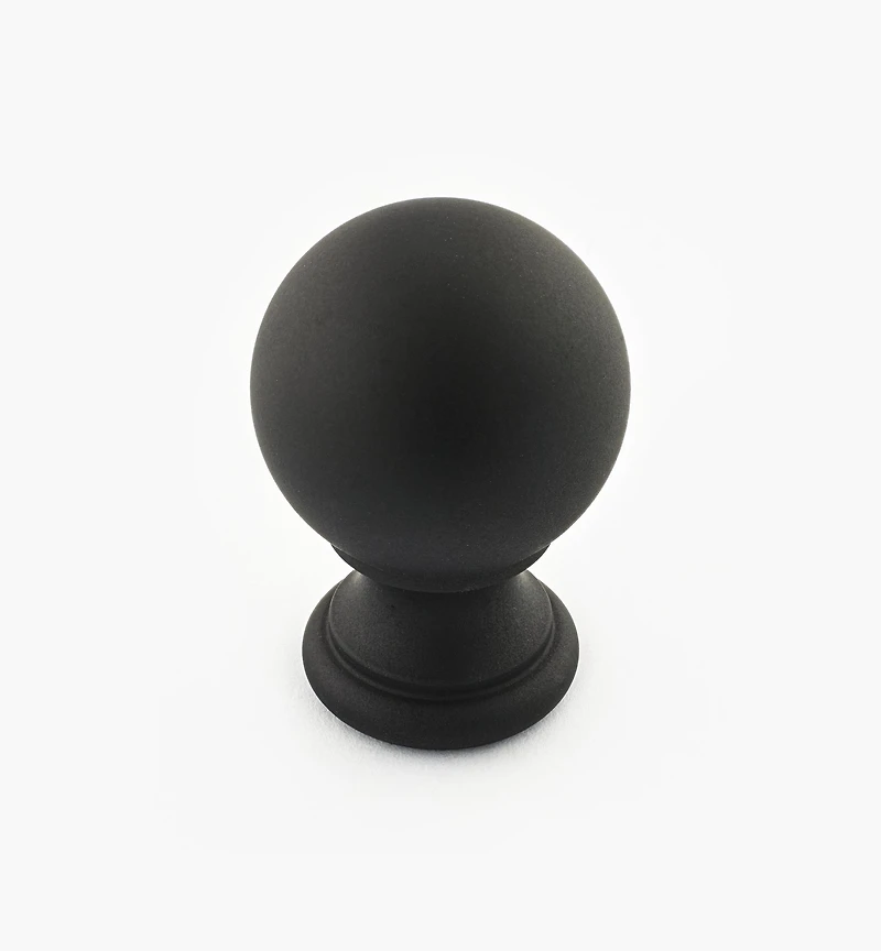 Turned Brass Ball Knobs