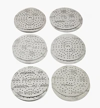 12-Pc. Sample Pack of Mirka 6" 121-Hole Iridium Grip Discs