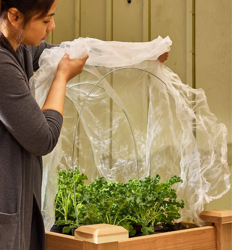 Insect Protection Fabric & Pack of 10 Hoops