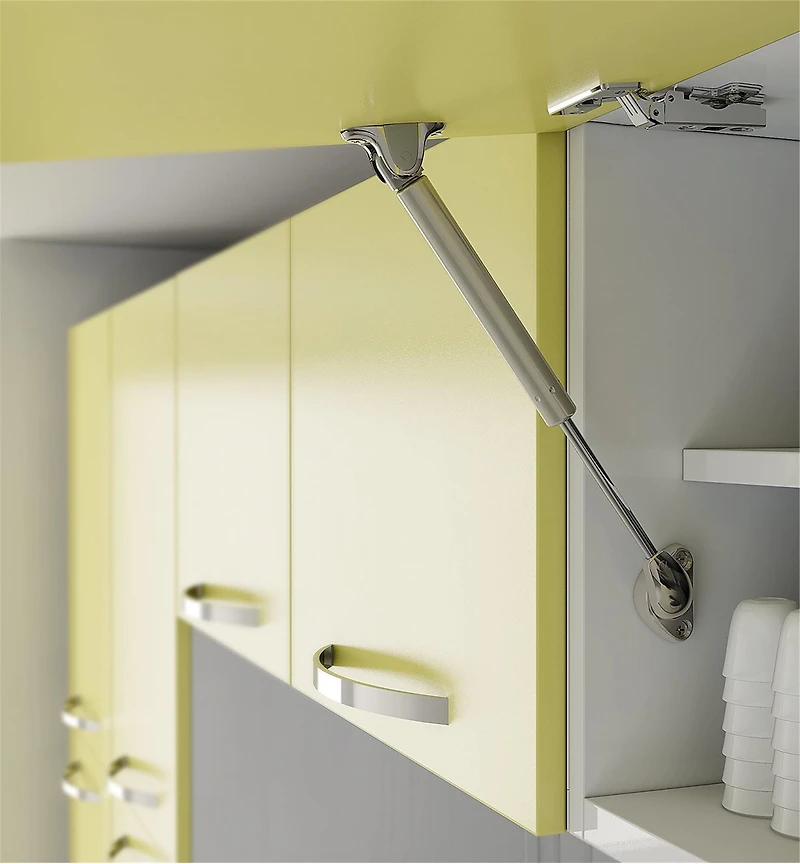 Soft-Open/Close Gas Spring Lift Stays