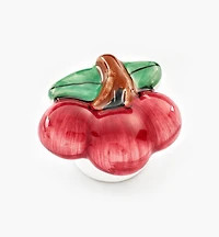 Bouton-cerise en céramique