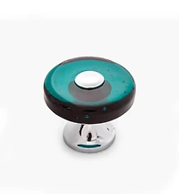 Tinted Glass Disc Knob