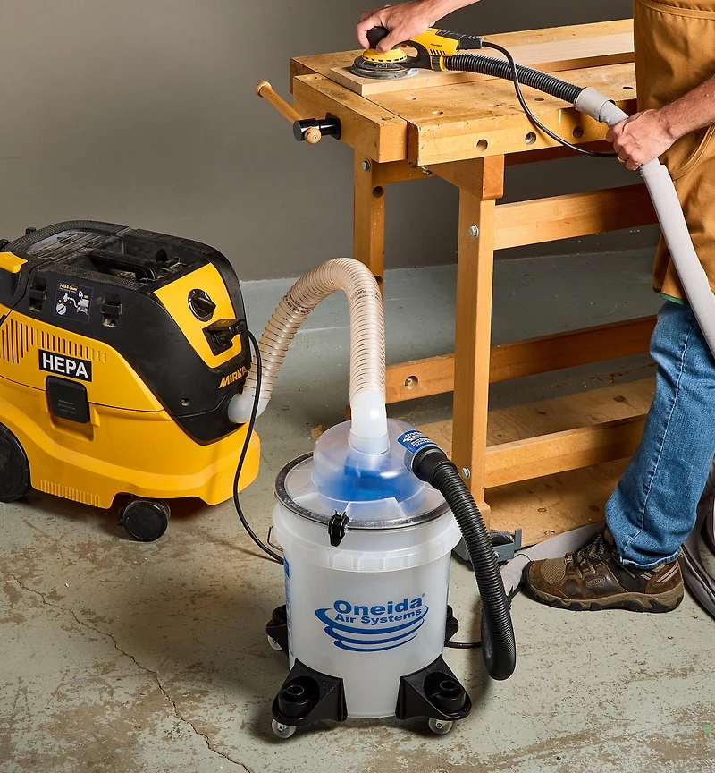 Ensemble de luxe pour aspirateur d'atelier Dust Deputy Low-Pro