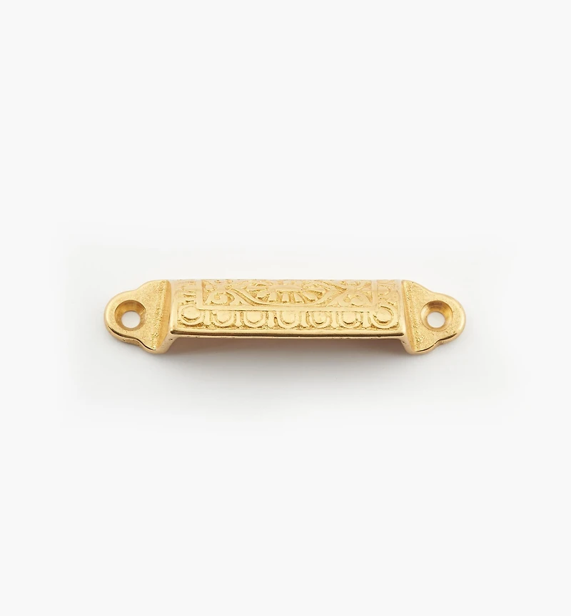 Cast Victorian 1/4 Round Pulls