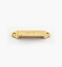 Cast Victorian 1/4 Round Pulls