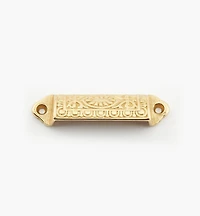 Cast Victorian 1/4 Round Pulls