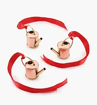 Copper Watering Can Ornaments
