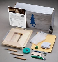 Make It Yourself Chip Carving a Picture Frame Kit