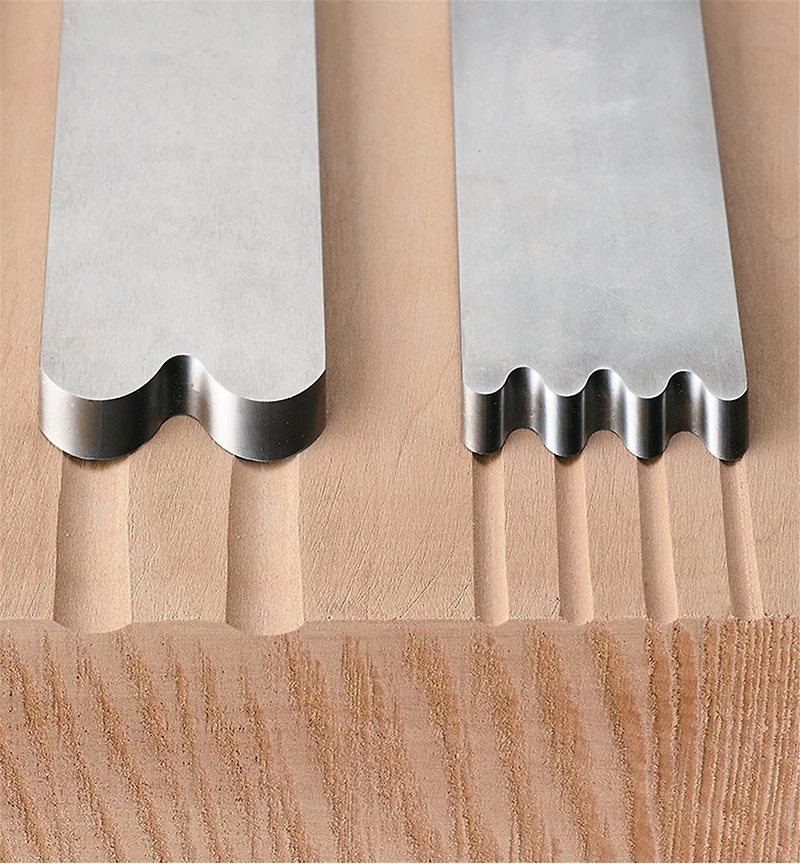 Texturing Blades for Veritas Scrub Plane