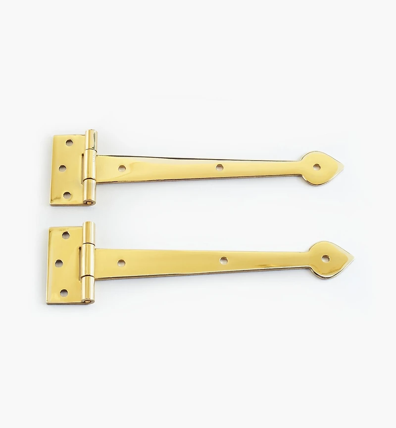 Pentures anglaises en laiton