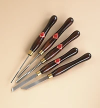 Jeu d’outils de tournage en acier rapide